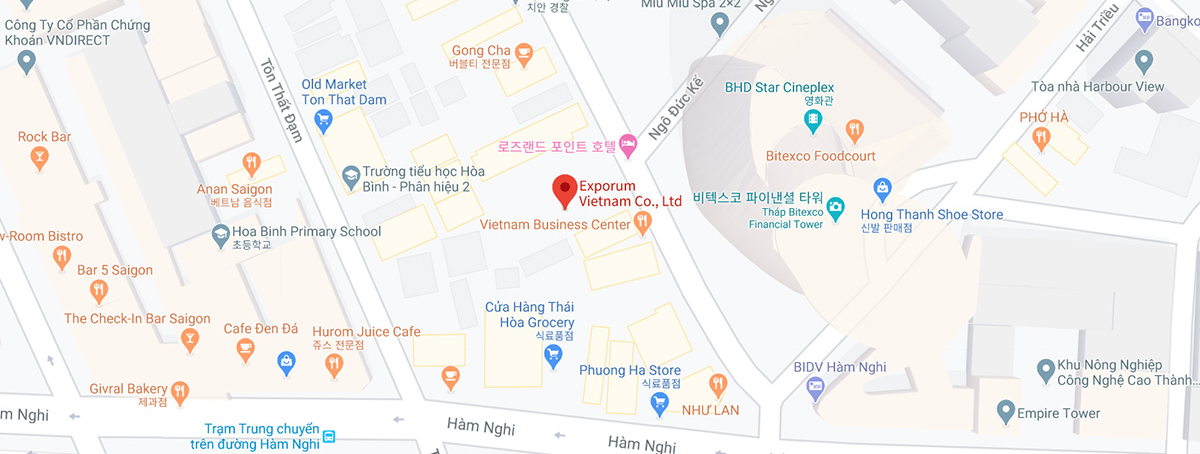 9F, Vietnam business Center Bldg, 57 Ho Tung Mau St, Ben Nghe Ward, Q1, HCMC
