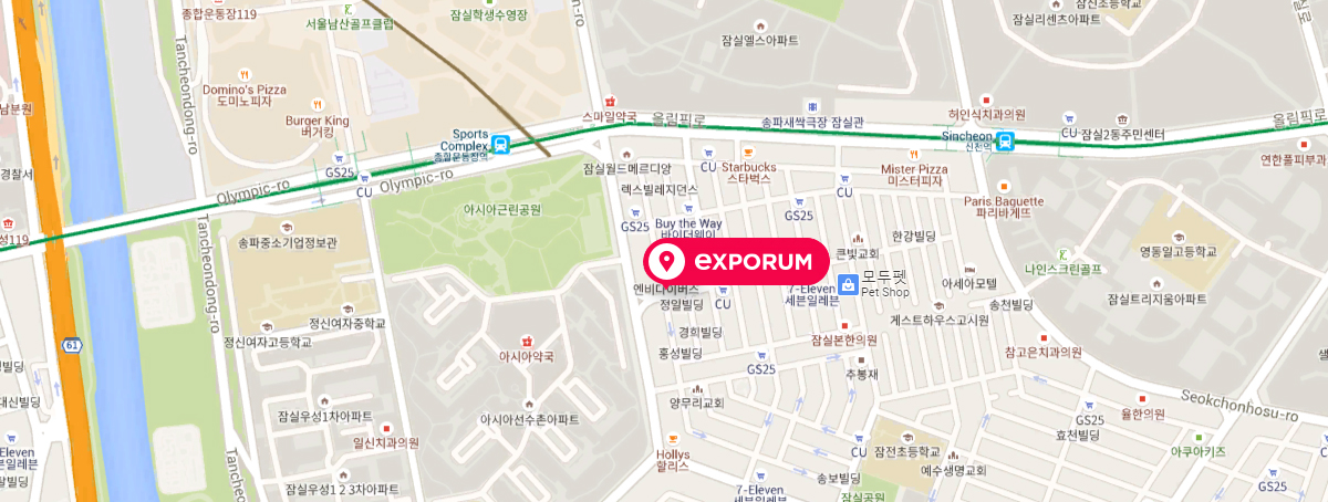 5, Baekjegobun-ro 9-gil, Songpa-gu, Seoul, Republic of Korea (Zip : 05561)